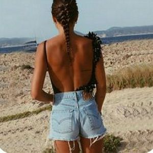 Vintage Levi's 508 HighRise Cutoff Jean Shorts